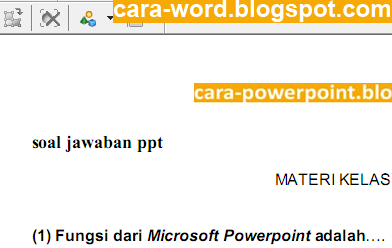 Cara Edit PDF Dengan Foxit Cara Edit PDF Dengan Foxit