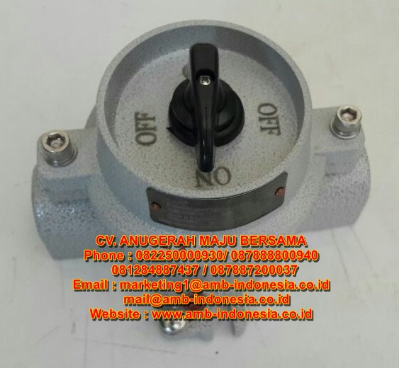 Explosion Proof Equipment Lighting Jakarta: Selector Switch Explosion ...