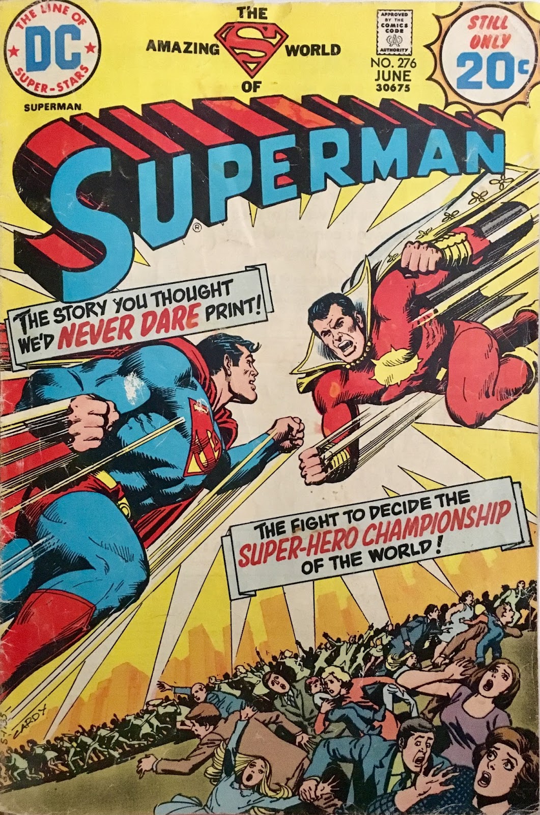 Chris Is On Infinite Earths Superman 276 1974