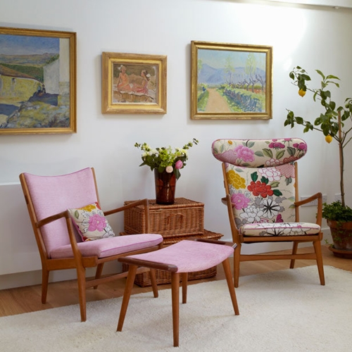 como é decoração vintage