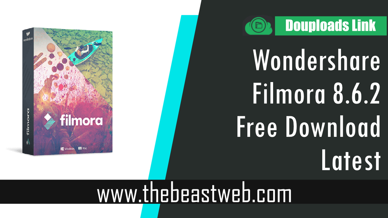 Wondershare Filmora 8.6.2 64bit Full