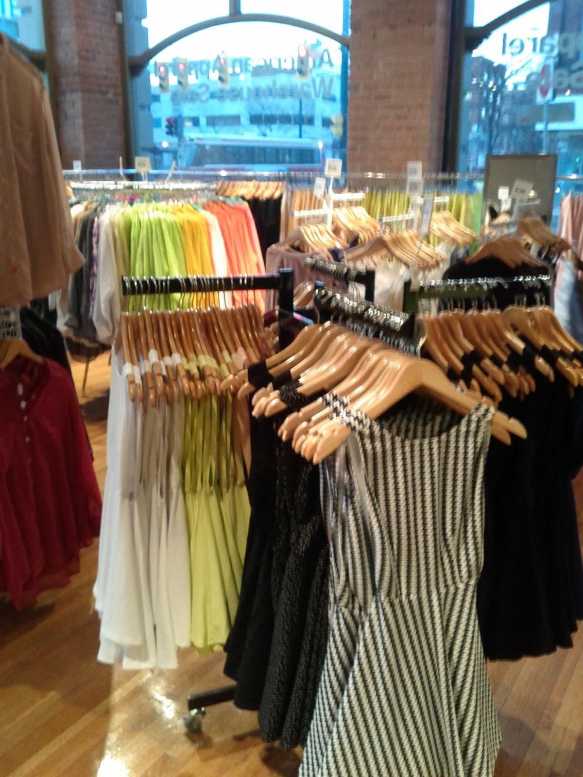 Toronto things American Apparel factory outlet warehouse sale store