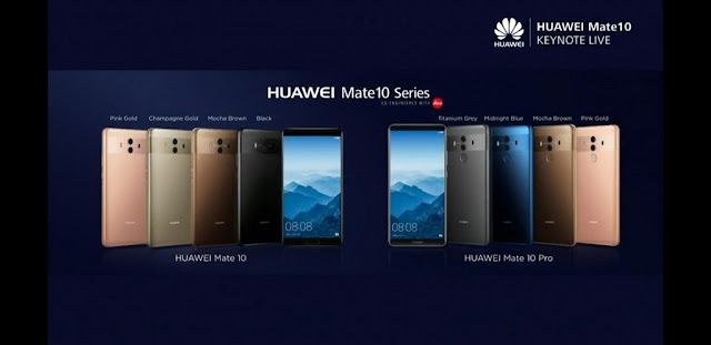 Huawei Mate10 and Huawei Mate10 pro  comparision
