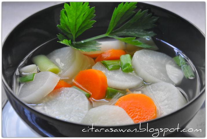 Sup Lobak Putih / White Radish Soup ~ Resepi Terbaik