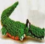 Cocodrilo, Crocodile, Amigurumi