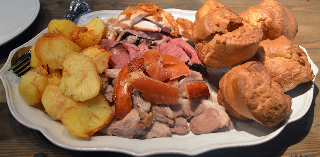 Our Guide to the Best Family Friendly Sunday Lunches in the North East  - Sunday lunch platter, The Fox Hole Pub Piercebridge