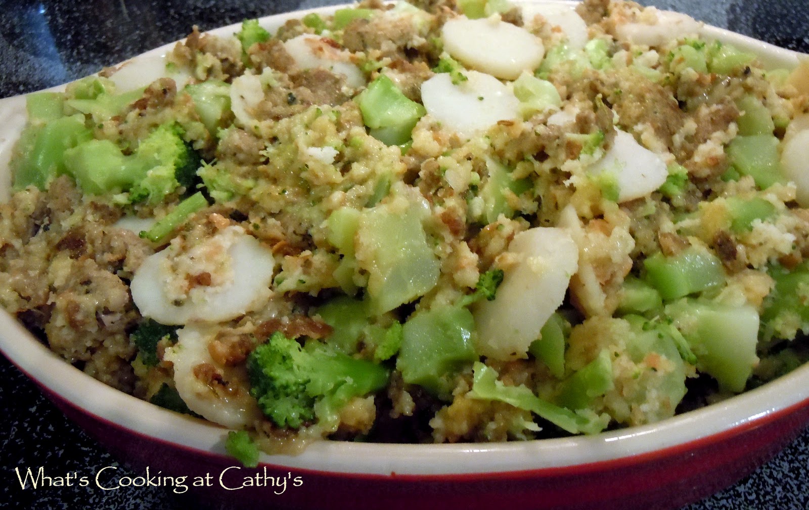Sausage Broccoli Bake