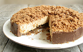 Chocolate and Peanut Butter Crunch Cake