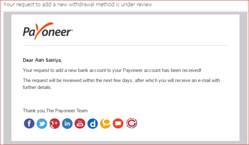 Cara withdraw di melalui bank lokal