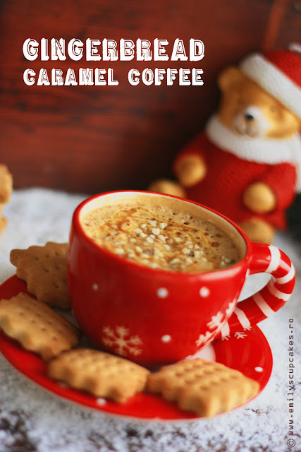 gingerbread caramel coffee - reteta Starbucks