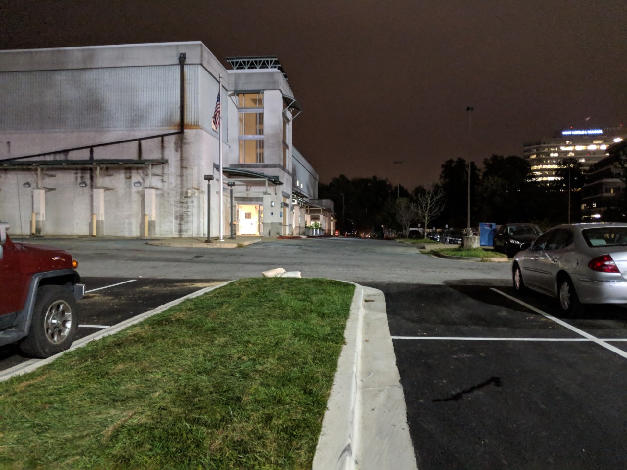 Robert Dyer Bethesda Row New parking lot configuration at Home Depot