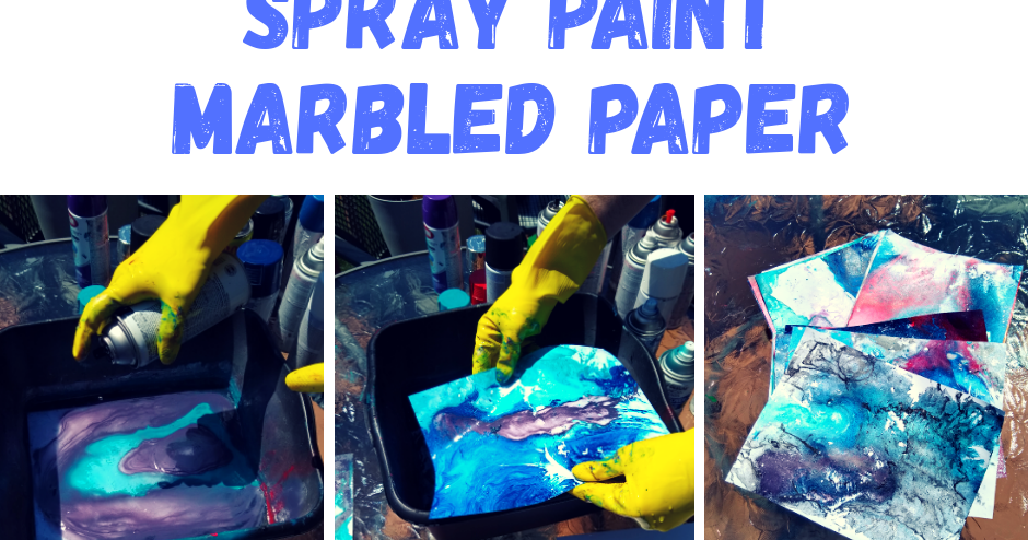 How To Marble Paper - Little Bins for Little Hands