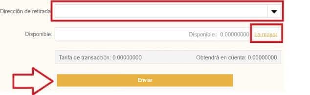 Enviar criptomonedas desde Binance a Monedero Personal Enviar monedas virtuales a wallet personal
