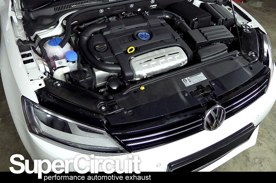 Supercircuit Exhaust Pro Volkswagen Jetta 1 4 Tsi Downpipe The Vw Jetta 1 4 Tsi Factory Stock Downpipe With Catalytic Converter Shown Below