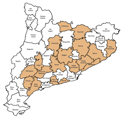 Cimas comarcales de Catalunya