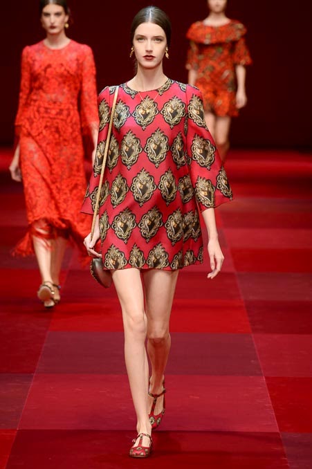 Smartologie: Dolce & Gabbana Spring 2015 Ready-to-Wear - Milan Fashion Week