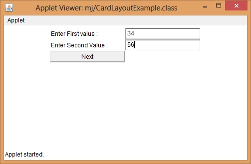 Core Java - [AWT CardLayout Manager] | Vakratund Cloud Education