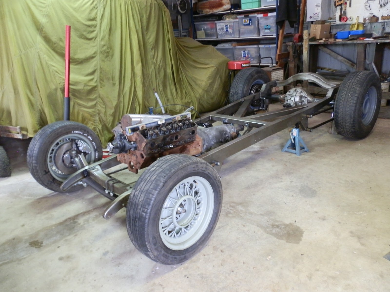 Quilty Bits from the Blue Room: Hot Rod Heaven, OPAM finish.
