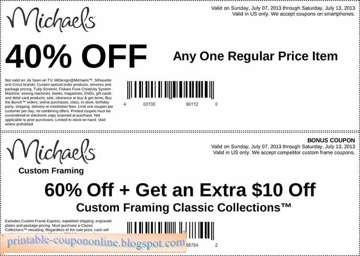 Printable Coupons 2023 Michaels Coupons