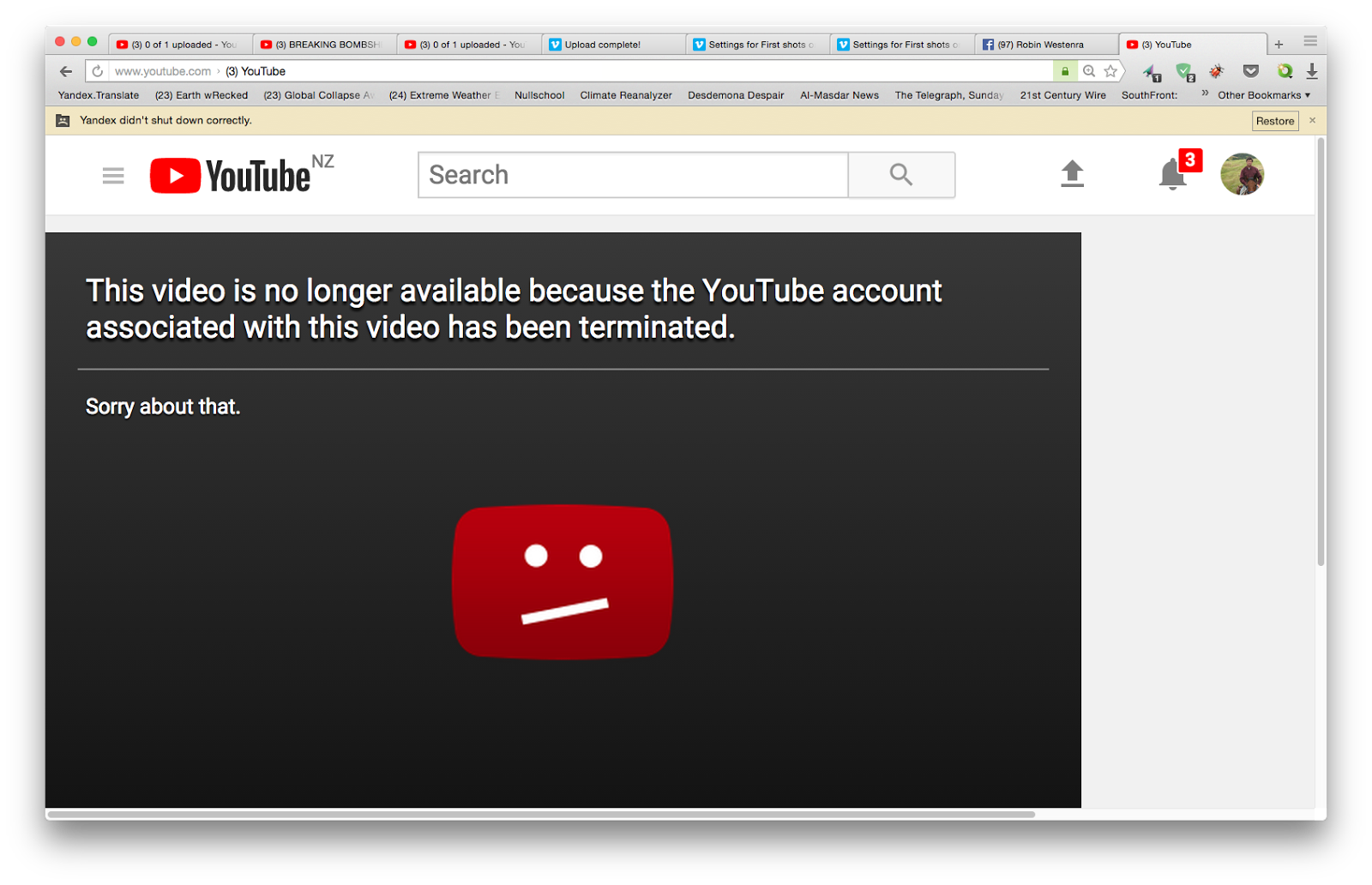 Has been terminated. Has been terminated. ютуб недоступен. этот канал недоступен в вашей стране ютуб. This account was terminated youtube.