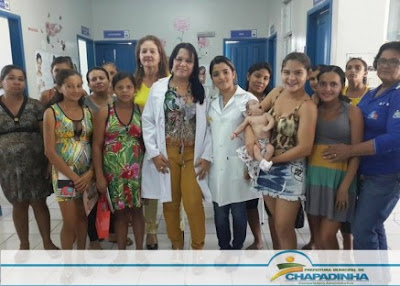 Prefeitura de Chapadinha intensifica atividades de sensibilização para a importância do aleitamento materno