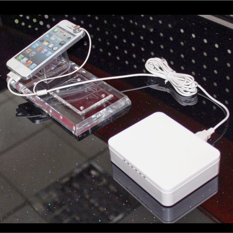 Anti theft Security Display Security Alarm System with Charger & 6