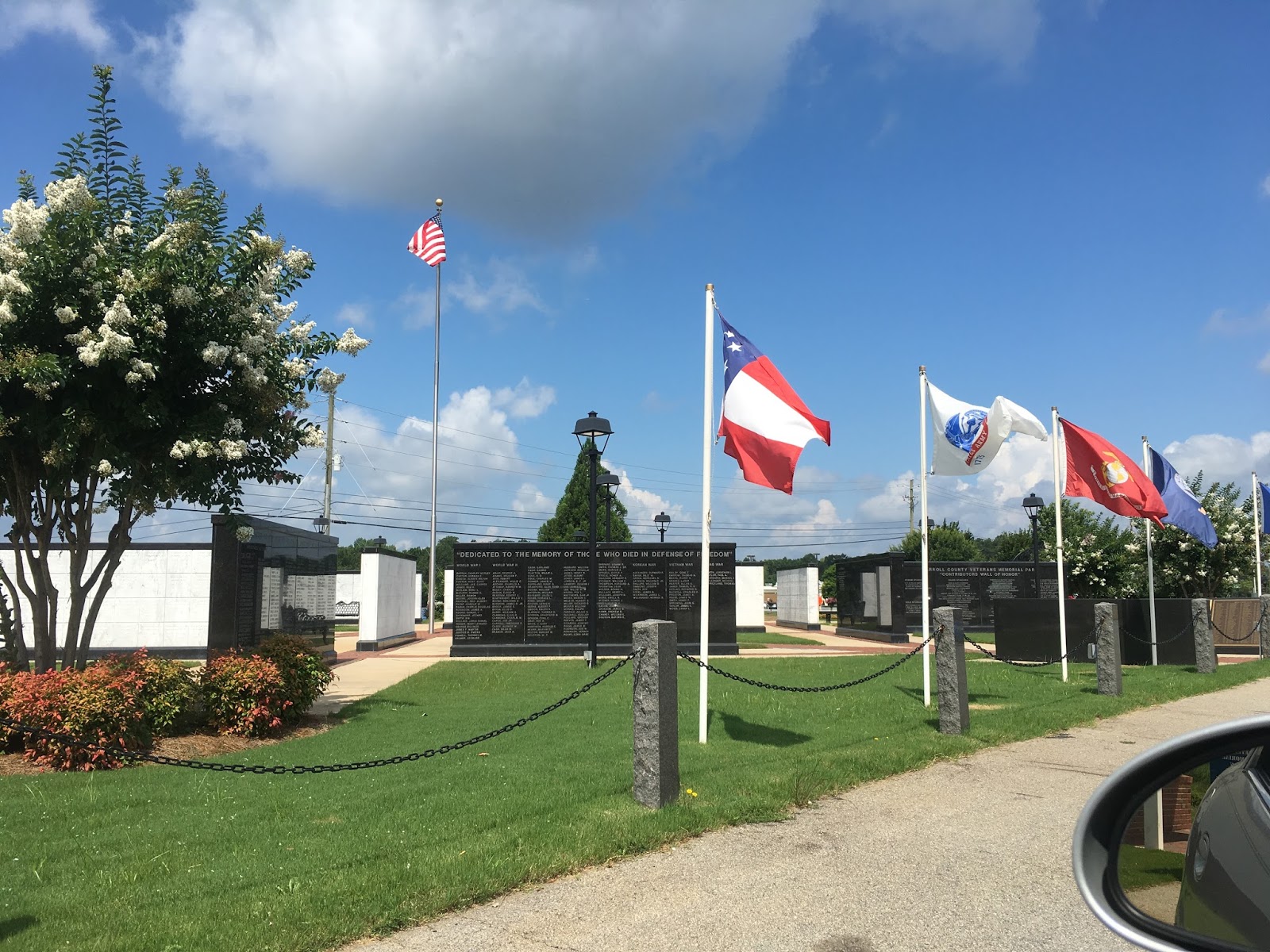 Carroll County Veterans Memorial Park, THANK YOU VETERANS FOR