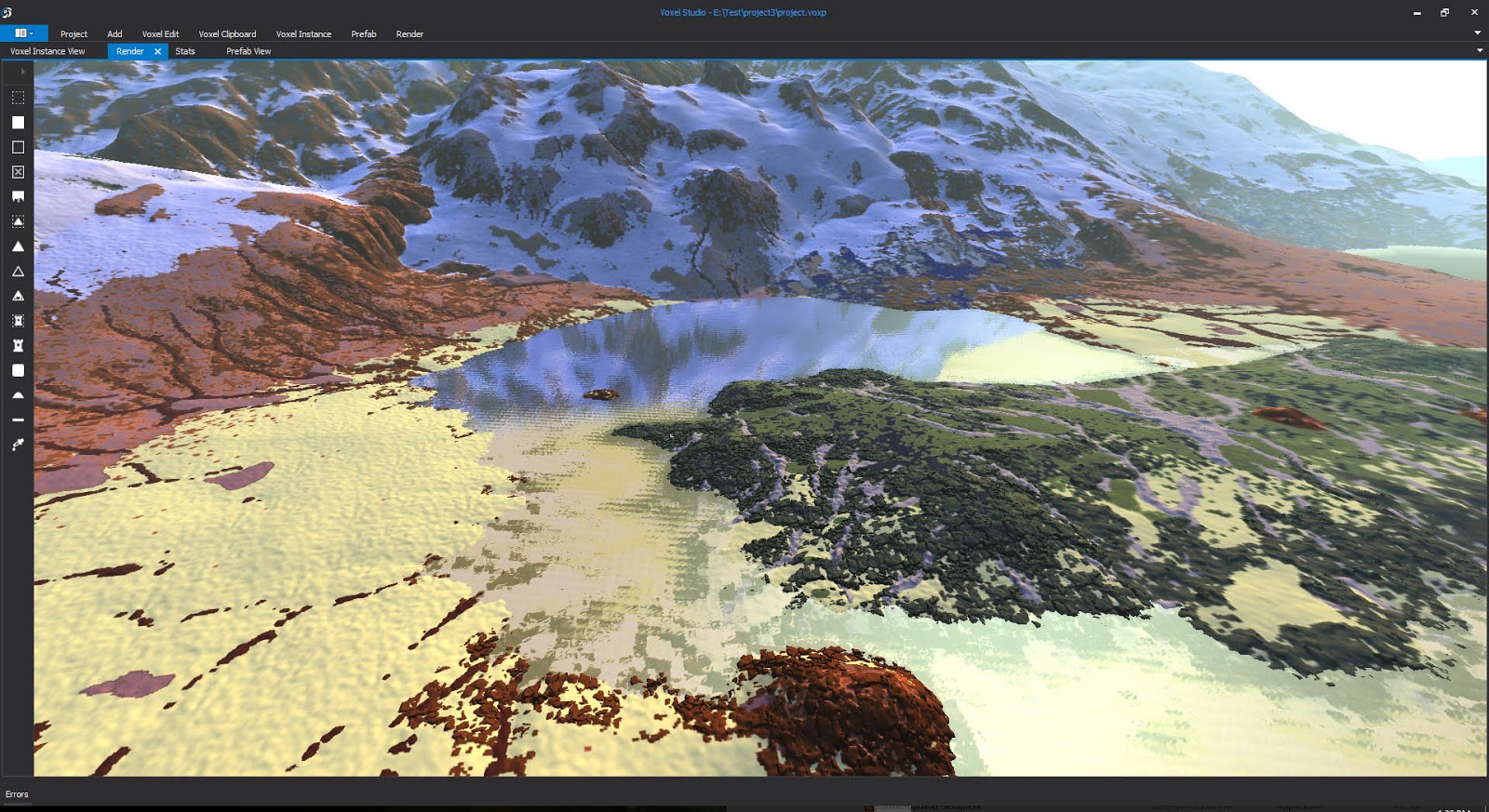 Procedural World Introducing Pollock