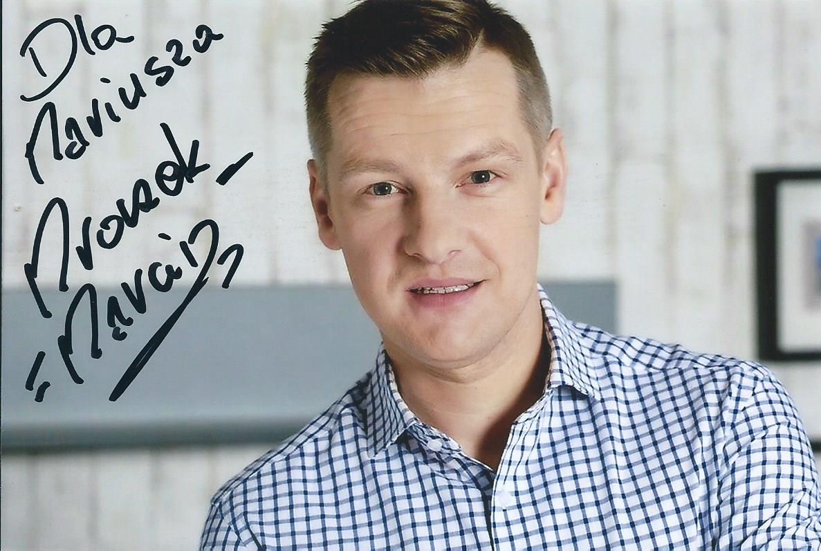 Marcin Przeczytał Na Stronie Internetowej Autografy Mariu: Marcin Mroczek