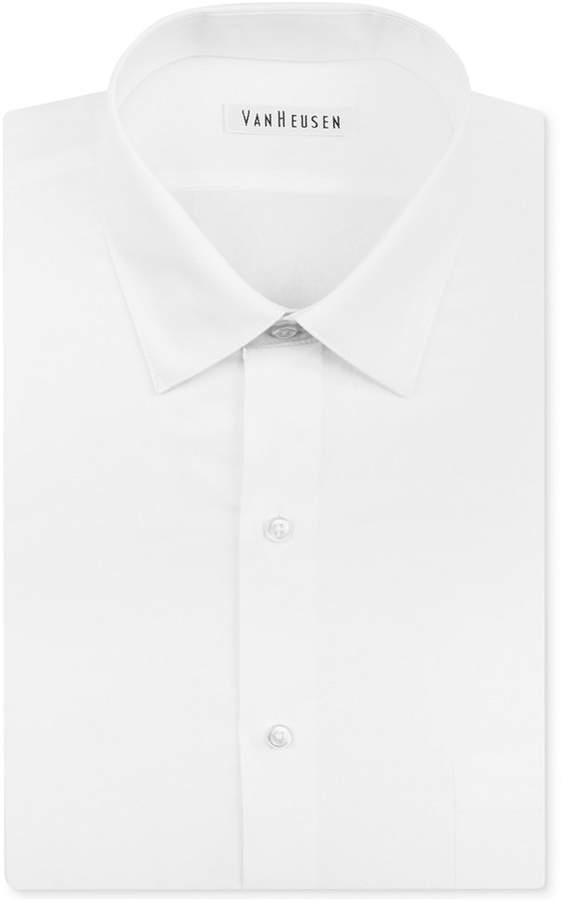 Van Heusen Men's Classic-Fit Herringbone Dress Shirt