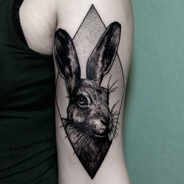 tatuagens femininas de coelho tatuagens femininas de coelho
