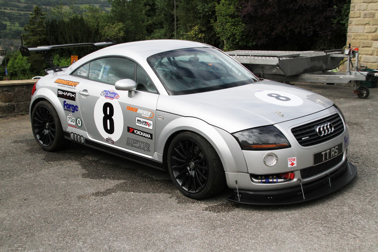 Audi TT Race Car Project: New TT aero package..
