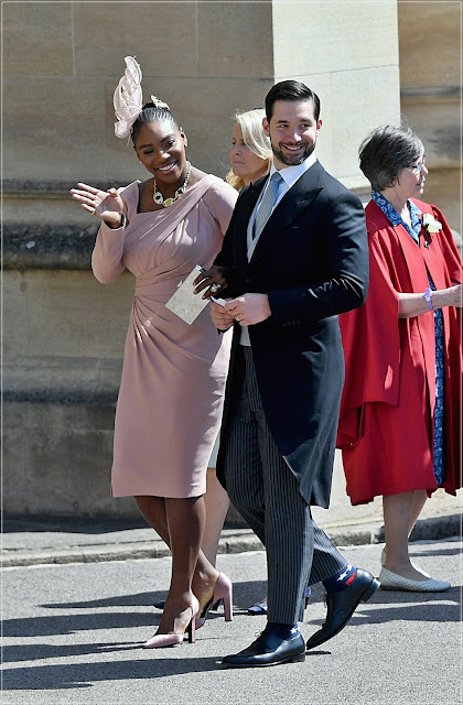 Serena Williams z mężem Serena Williams z Alexise Ohnanianem