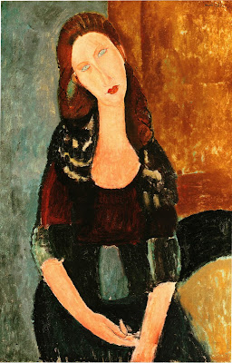 Amedeo Modigliani, Jeanne Hebuterne assise, 1918, Oil on Canvas, 92 x 60.3cm Amedeo Modigliani, Jeanne Hebuterne assise, 1918, Oil on Canvas, 92 x 60.3cm