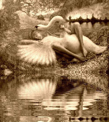 Leda y el cisne Pintura