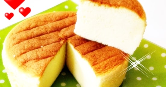 Resepi Japanese Cotton Cheese Cake - Resepi Kek & Biskut Raya