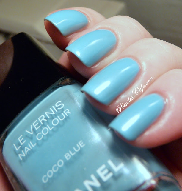 Pointless Cafe: Chanel Coco Blue - Swatches and Review