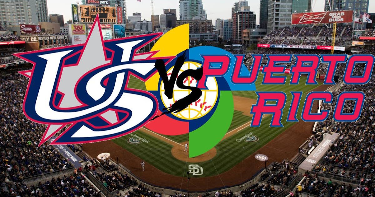 Ver En Vivo Juego De Puerto Rico vs Estados Unidos Clasico Mundial De
