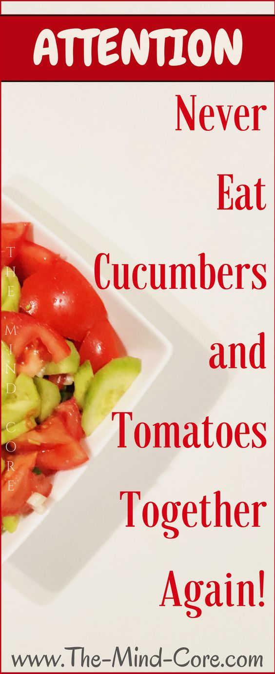 ATTENTION Don’t MIX Cucumbers and Tomatoes in a Salad (Here’s Why