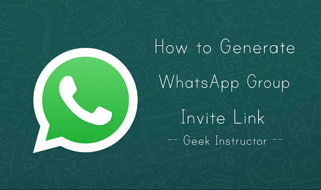 Create WhatsApp group invite link & QR code