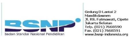 POS dan SKL Pelaksanaan UN Tahun 2016