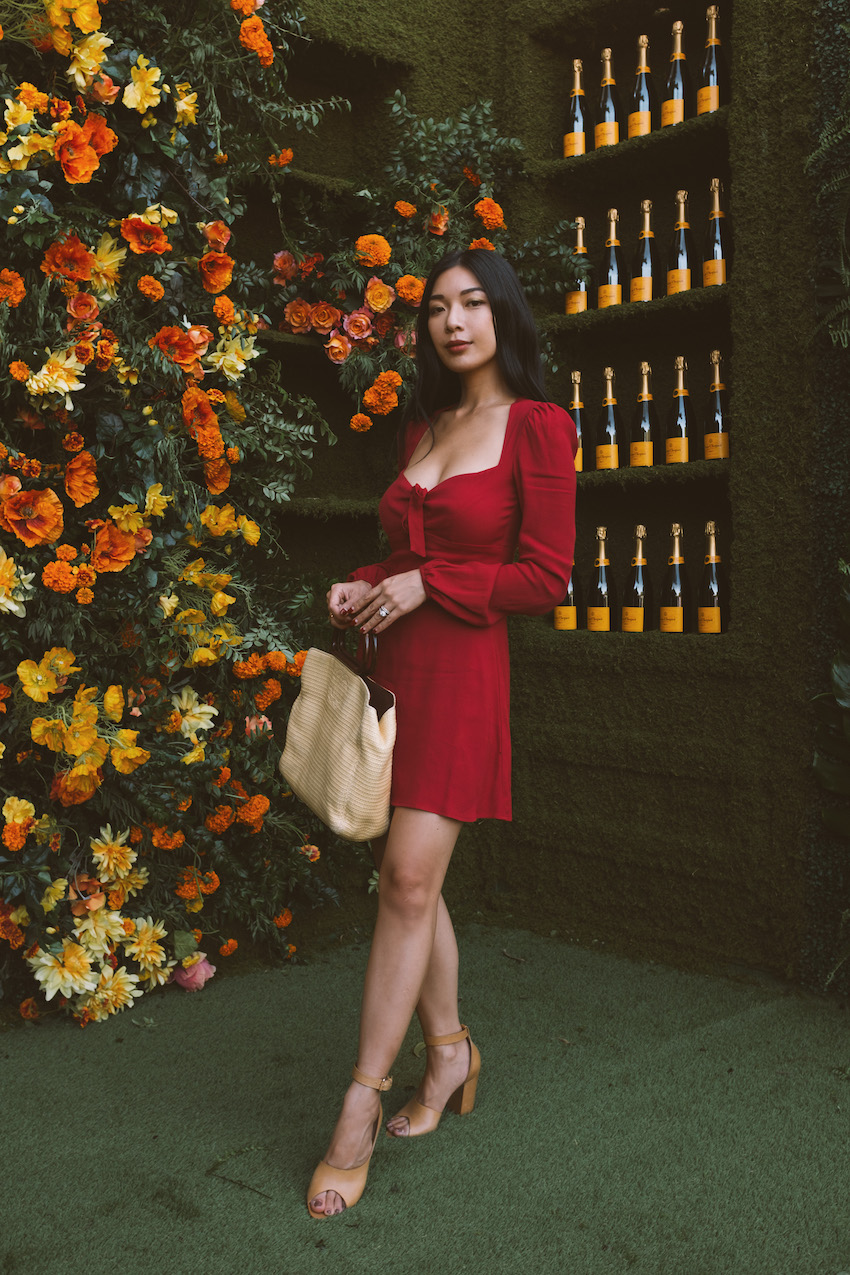 #VCPoloClassic #ClicquotStyle Reformation Dress | HONEY & SILK