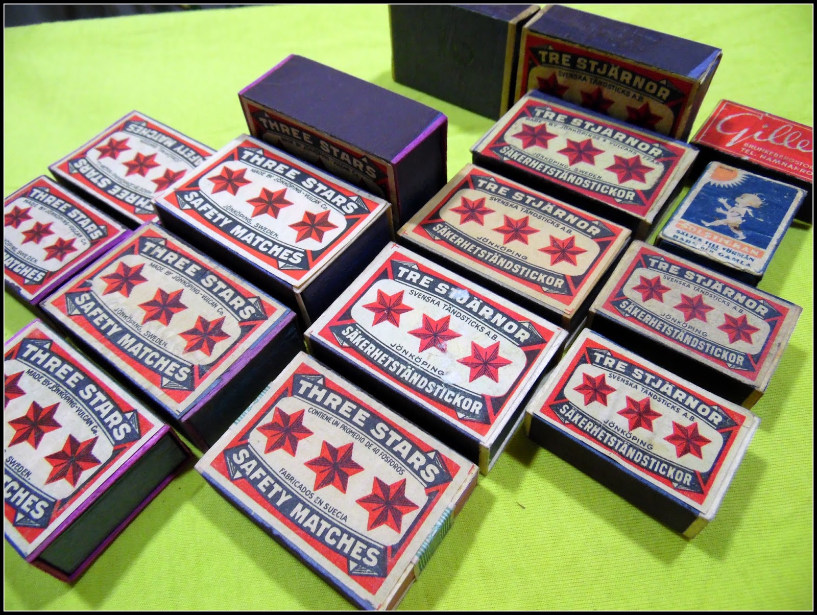 MATCHBOXES AND LABELS COLLECTION September 2016