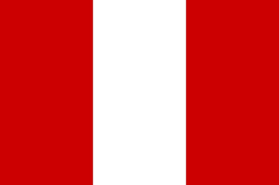Bandera del Perú Dibujo: Bandera del Perú sin escudo nacional