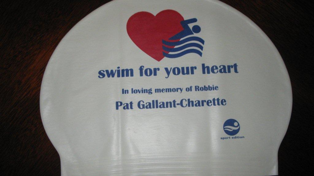 Pat's Channel Swim Swim cap for English Channel Swim