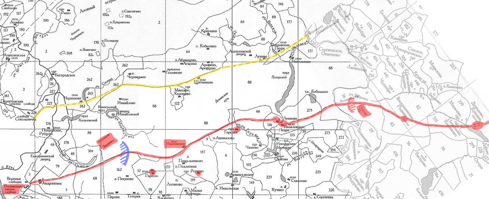 древний бронницкий тракт. владимирский тракт 18 века. дороги тракт карты. дороги тракт карты. старые карты касимова.