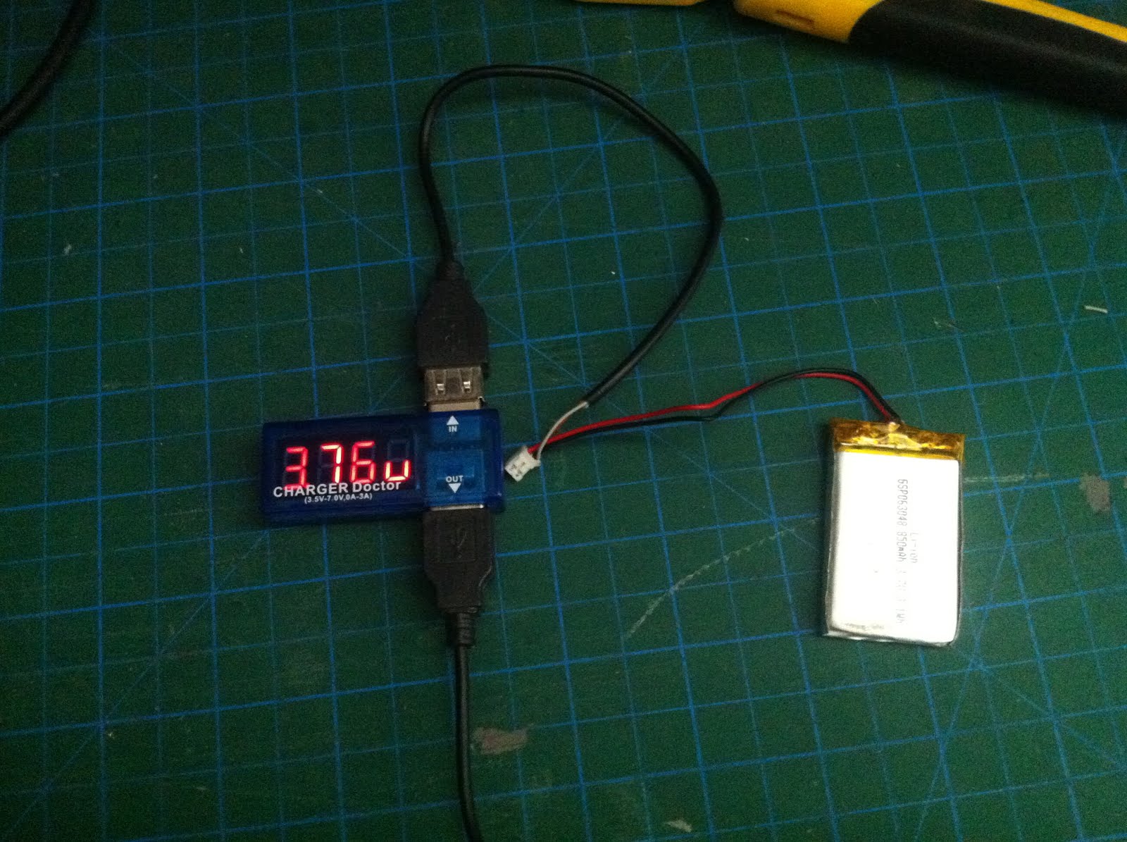 DIY Projects usb power meter hack