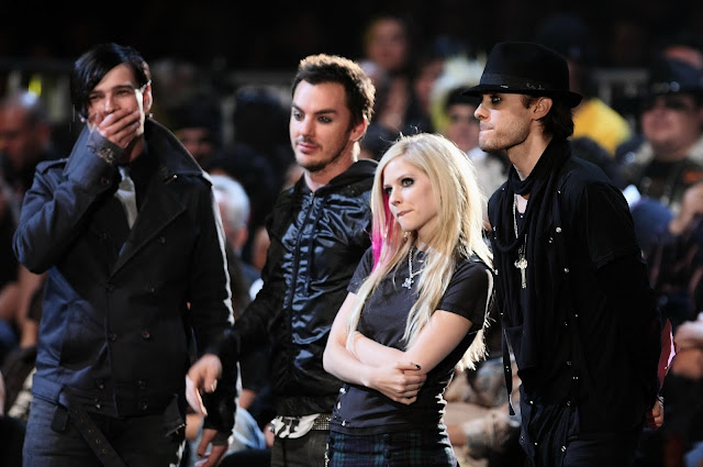 Premios MTV 2007 5 AvrilLavigne 30SecondstoMars