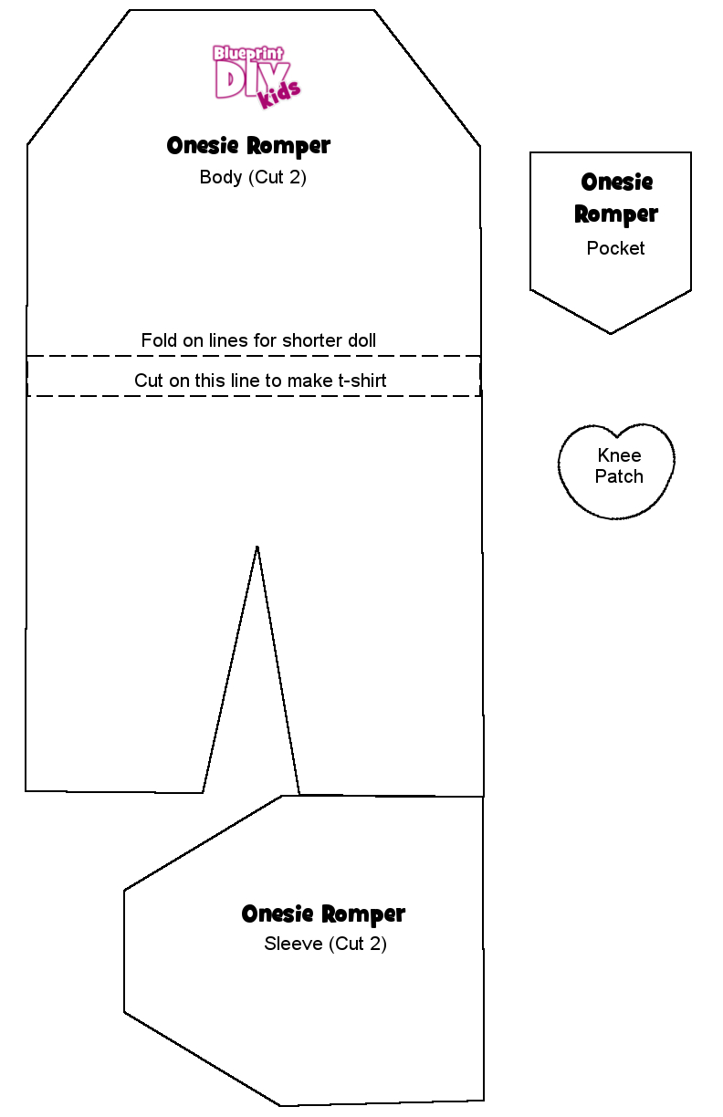 DIY HOW TO MAKE BABY DOLL ONSIE ROMPERS!