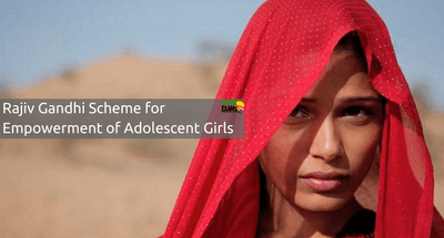 Rajiv Gandhi Scheme for Empowerment of Adolescent Girls 